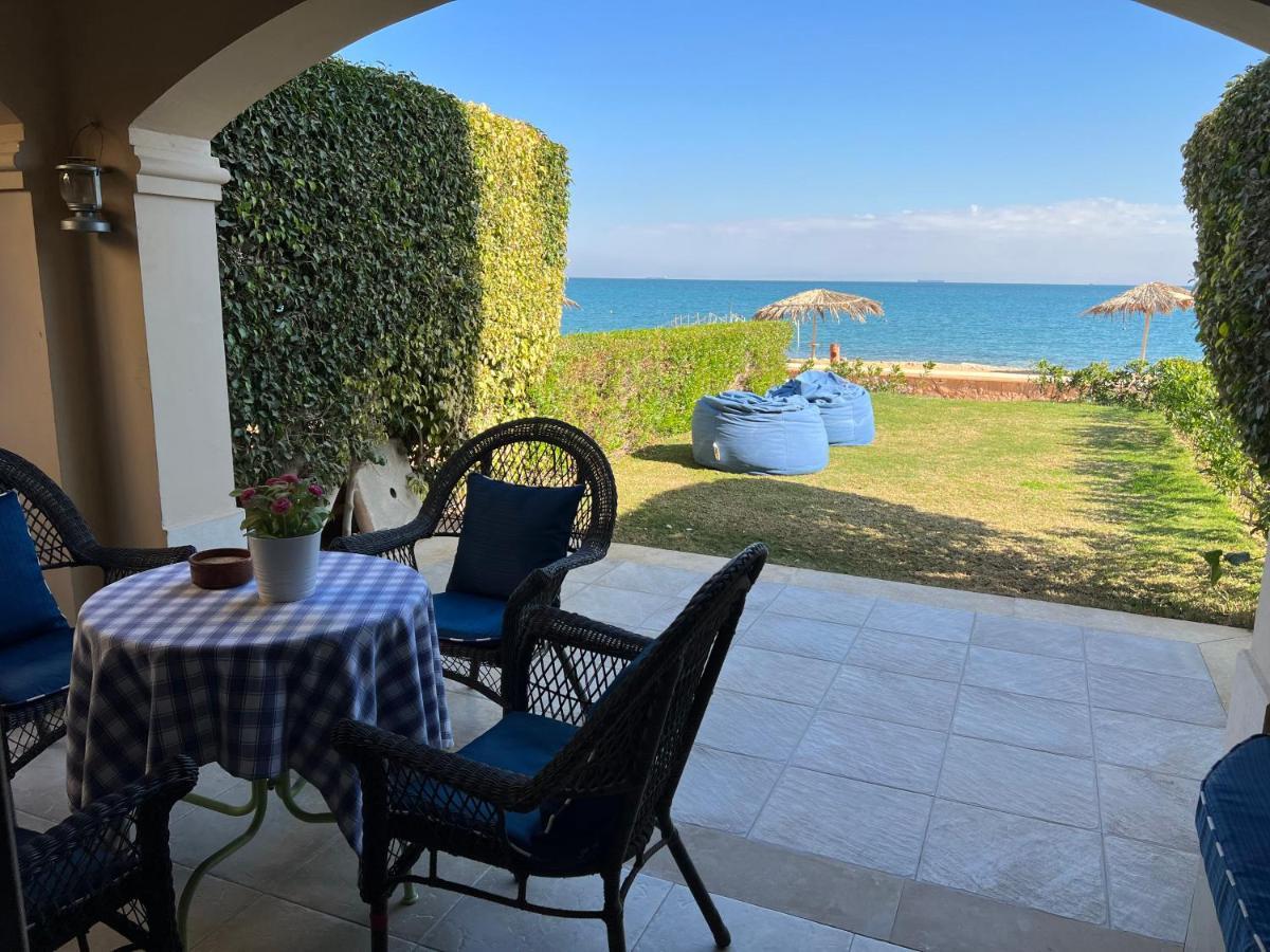 Amazing Beachfront Townhouse Chalet Ain Sokhna Villa Ain Sukhna Esterno foto